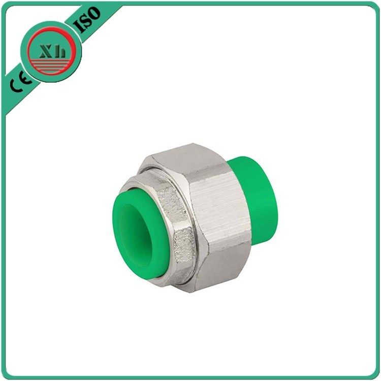 OEM / ODM Water Filter Pipe Fittings , Brass Ppr Union 20 25 MM Size