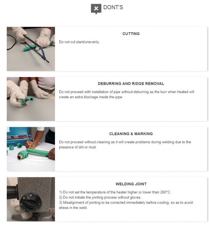 Polypropylene Random Ppr Female Socket Pipe Coupling Fusion Welding