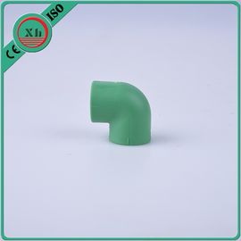 Durable PPR Plastic Fittings , 90 Degree Elbow Pipe For Cold And Hot Water