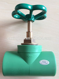 High Temperature PPR Stop Valve 20 Mm - 32 Mm Size Welding Connection