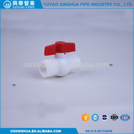 Light Weight PPR Ball Valve , Pvc Pipe Fittings Convenient Installation
