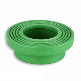 Round PPR Plastic Fittings , PPR Flange Plumbing Materials Injection Molding Technics