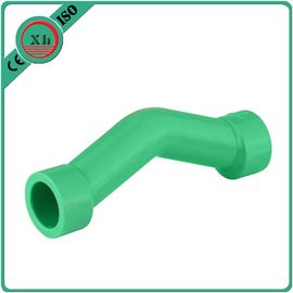 Practical PPR Plastic Fittings Bypass Bend , Short Radius Inspection Bend Pipes
