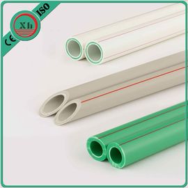 Lightweight Plastic PPR Pipe 16 - 110 Mm Length For Heating Systems