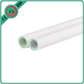 Multipurpose PPR Fiberglass Composite Pipe , White Ppr Pipe OEM Service