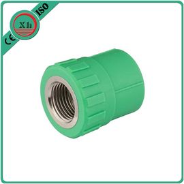 Polypropylene Random Virgin PPR Female Socket Corrosion Resistant Green Color