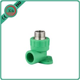 Plumbing Material PPR 90 Degree Threaded Elbow Heat Preservation Sound Insulation