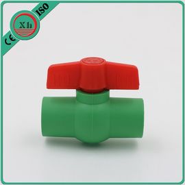 Multipurpose Plastic Ball Valves And Fittings Smooth Internal Surface