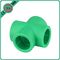 Eco Friendly PPR Plastic Fittings Ppr Cross Strong Resistance To Acids