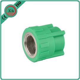 Polypropylene Random Virgin PPR Female Socket Corrosion Resistant Green Color