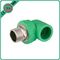 Fusion Welding Male Thread Polypropylene Elbow Corrosion Resistance Easy To Install