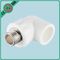 Non Toxic PPR Elbow With Thread CE Certification High Heat Resistance