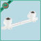 Wall Mount Water Filter Pipe Fittings , White Double Ppr Female Elbow
